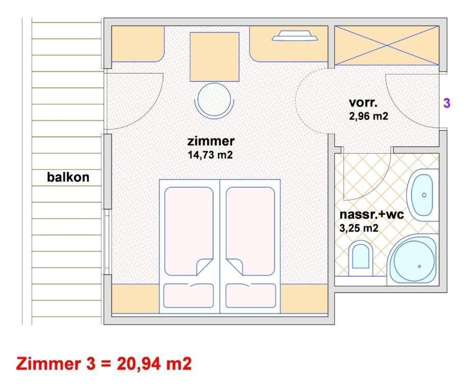 Appartement Hotel Garni Matthaeuserhof Gerlos Pokoj fotografie